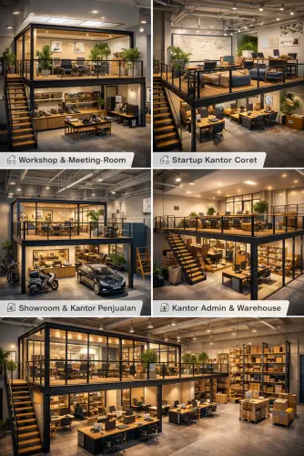 Mezzanine Ruang Kantor di Gatot Subroto