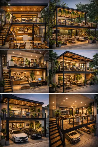 Mezannine Cafe Modern di Gatot Subroto