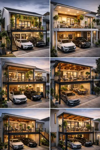 Mezannine Teras Rumah Keren di Gatot Subroto